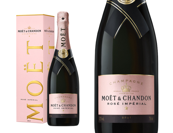 Champagne Moët & Chandon Brut Rosé Impérial Sous étui