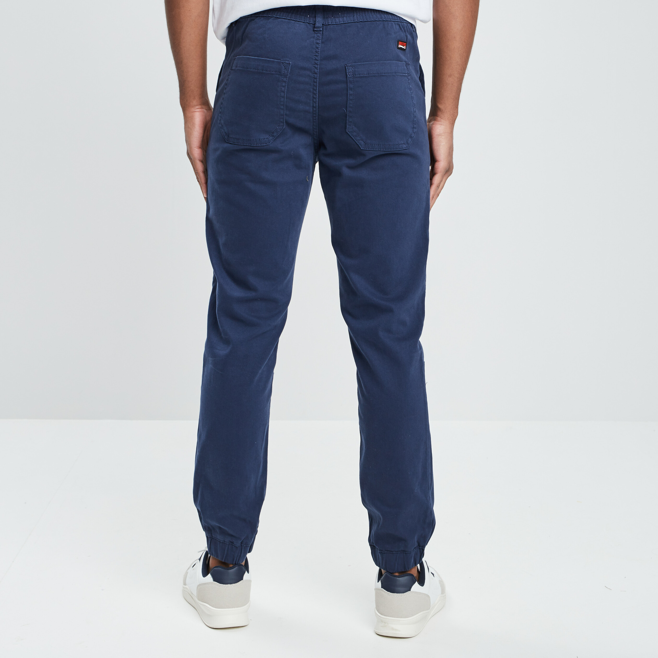 Pantalon droit Creeks bleu marine homme | La Halle