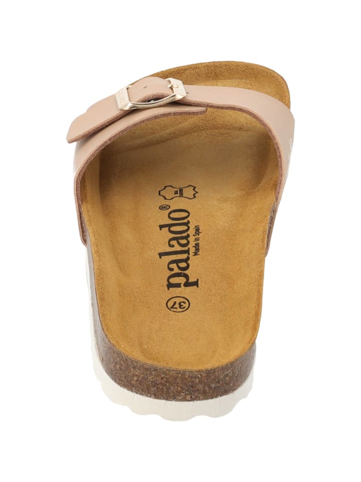 palado Pantoletten in cremebeige matt günstig kaufen