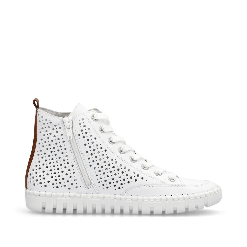 RIEKER Stiefeletten weiss