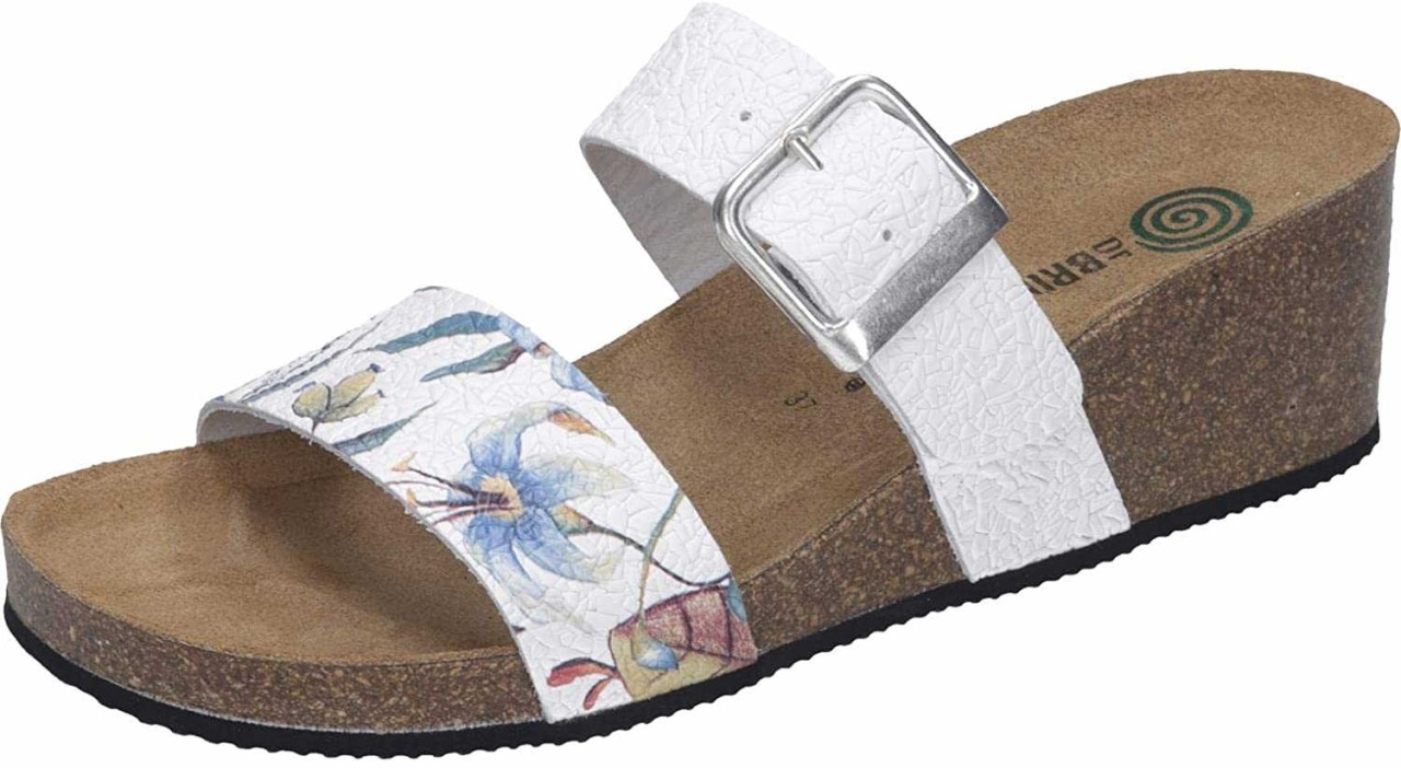 DR. BRINKMANN Pantoletten weiss D.-Pantolette