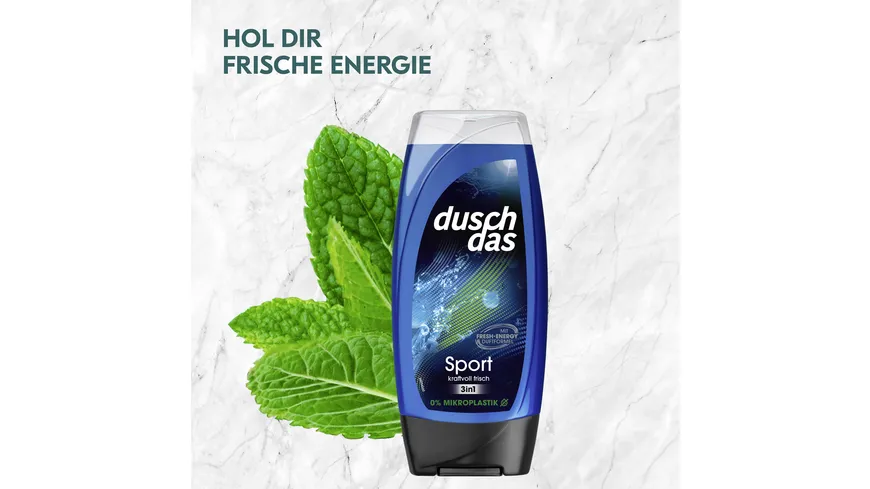 Duschdas Duschgel Sport 3in1 225 ml