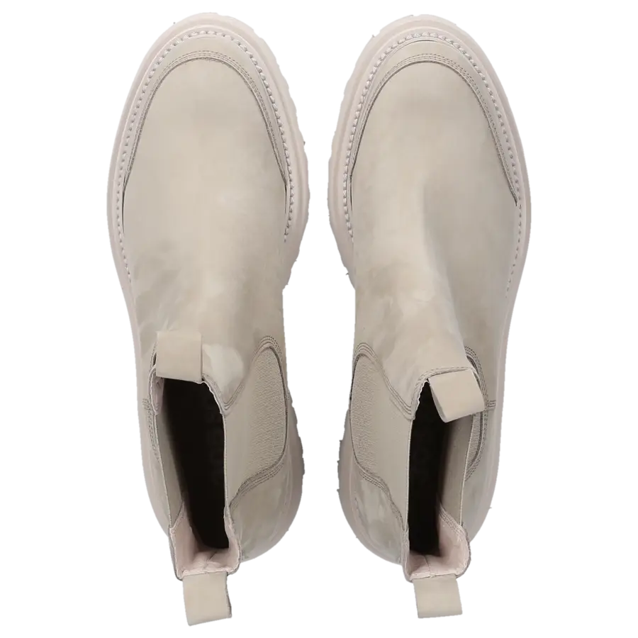 305 SOBE - Chelsea Boots ELAINE Nubukleder - grün