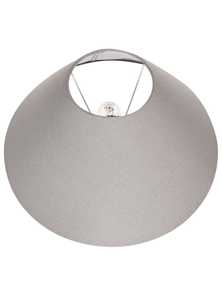 Beliani Tischleuchten GRALIWDO in Grau - (W) 45 x (H) 58 x (L) 45 cm günstig kaufen onesize