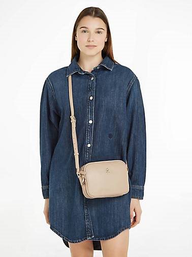 TOMMY HILFIGER Damen Umhängetasche POPPY PLUS CROSSOVER
