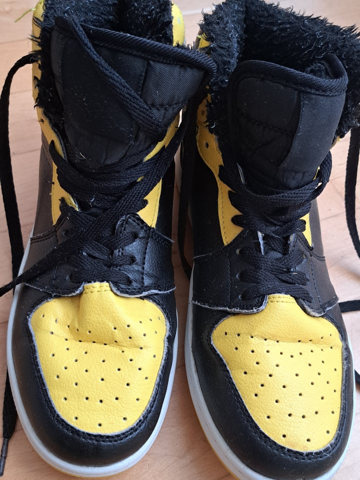 Roadstar Winterschuhe in Schwarz/Gelb günstig kaufen 40
