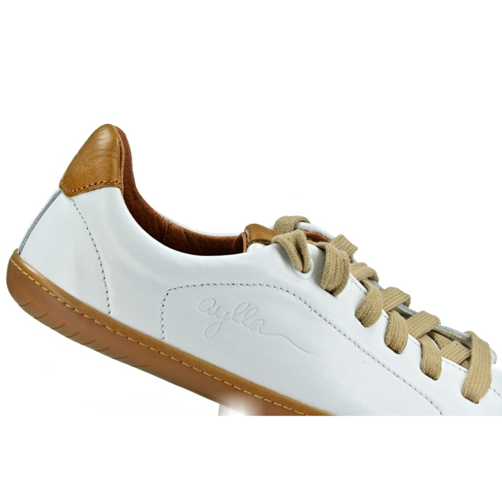 Aylla Shoes KECK weiß L Barfuß-Halbschuhe