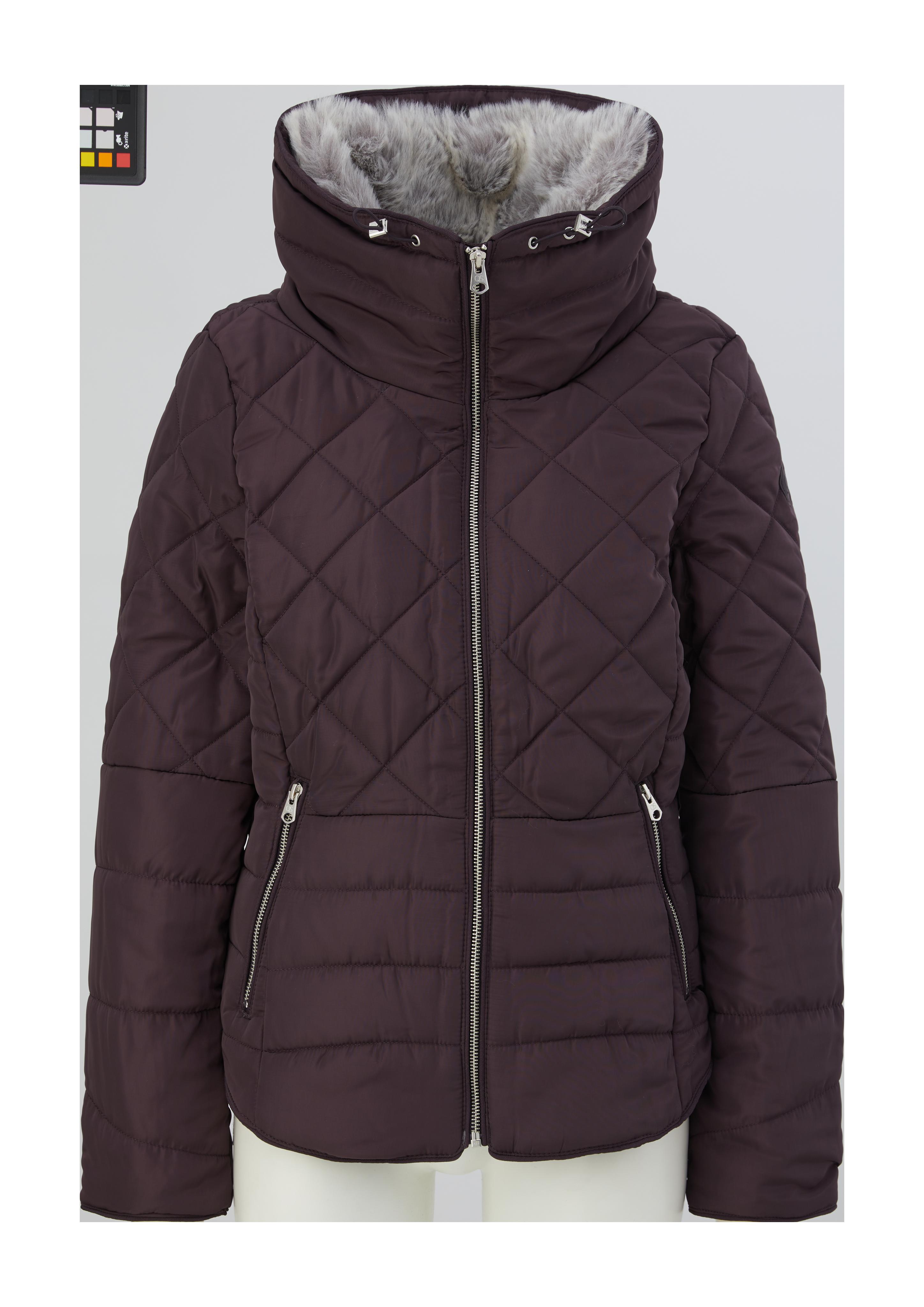 Steppjacke mit abnehmbarem Fellkragen  2115525-4988