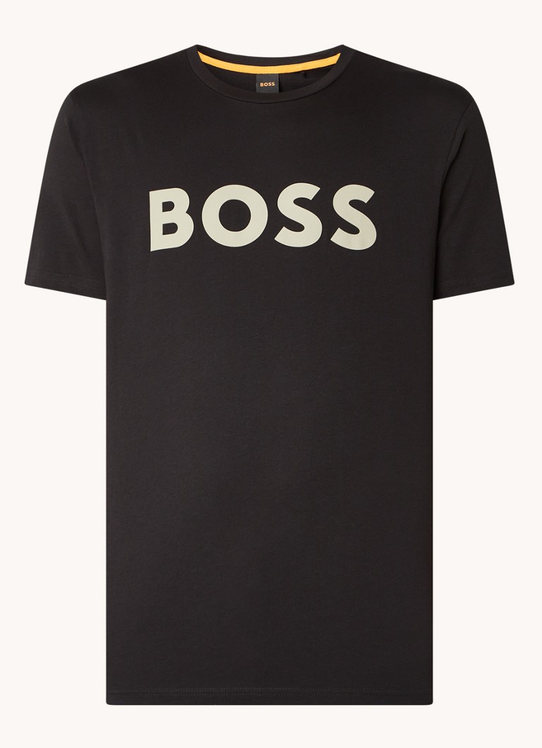 Koszulka HUGO BOSS Thinking z nadrukowanym logo