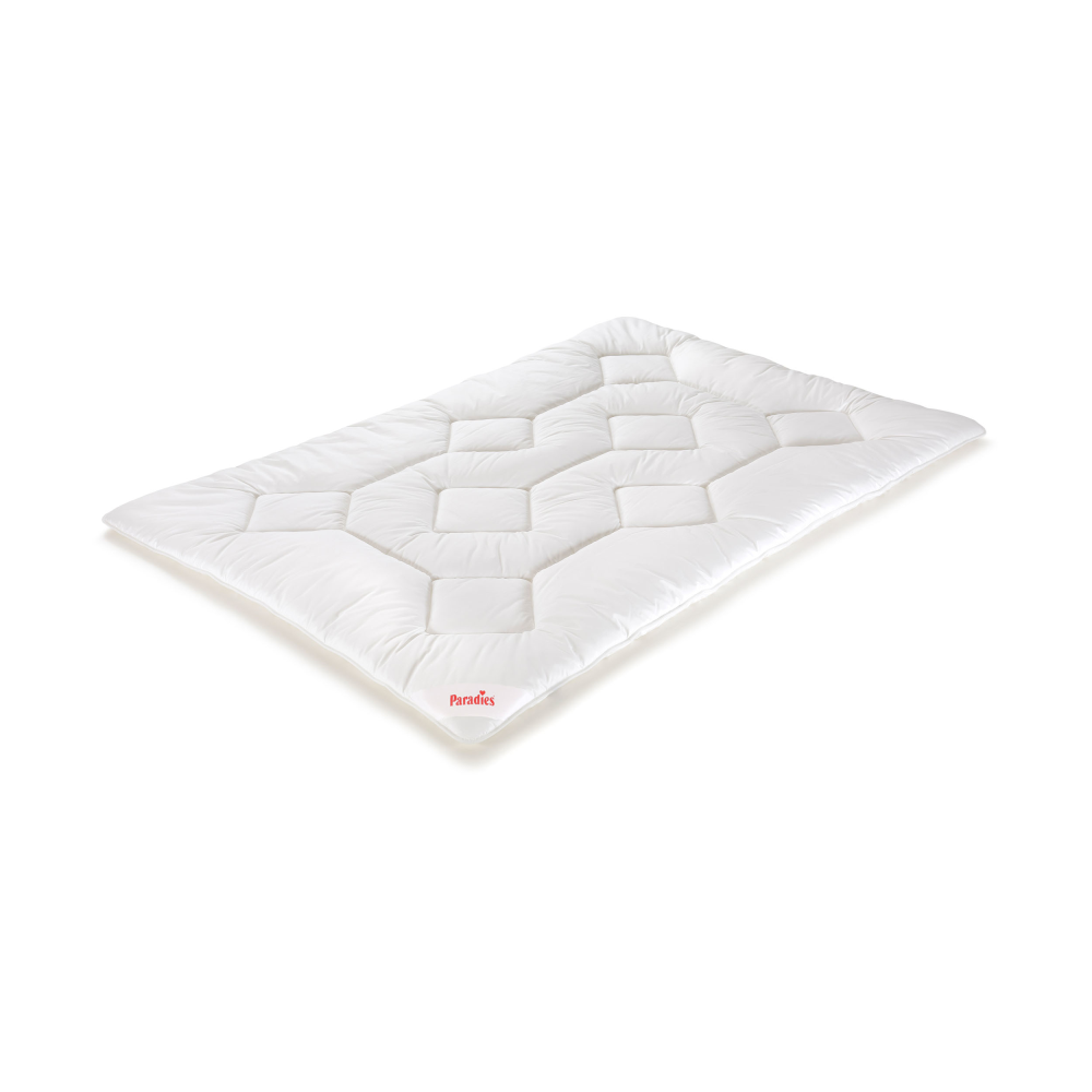 Bettdecke medium Sinfonie Bio weiß