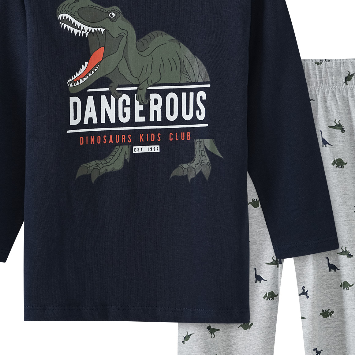 Jungen Schlafanzug mit Dino-Motiv