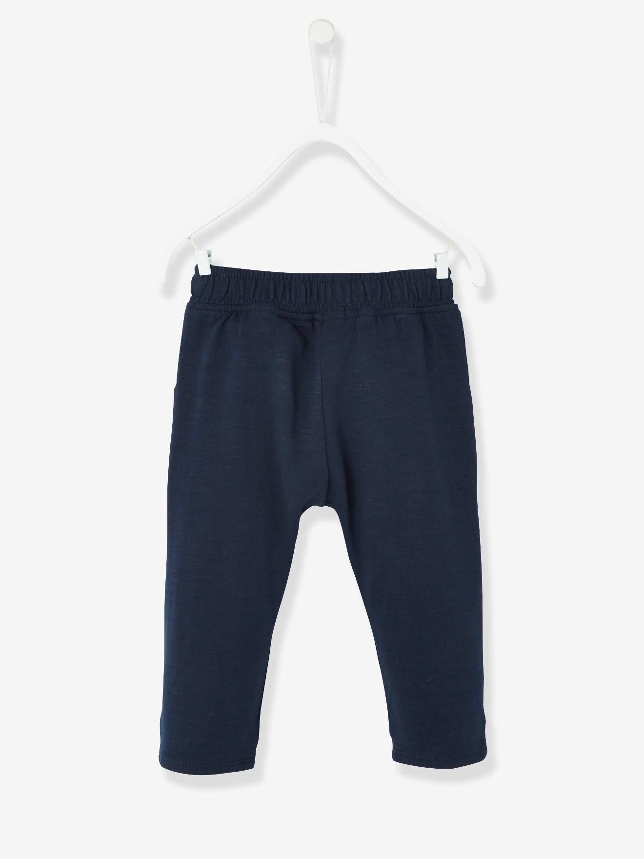 Pantalon molleton bébé garçon uni BASICS beige sable