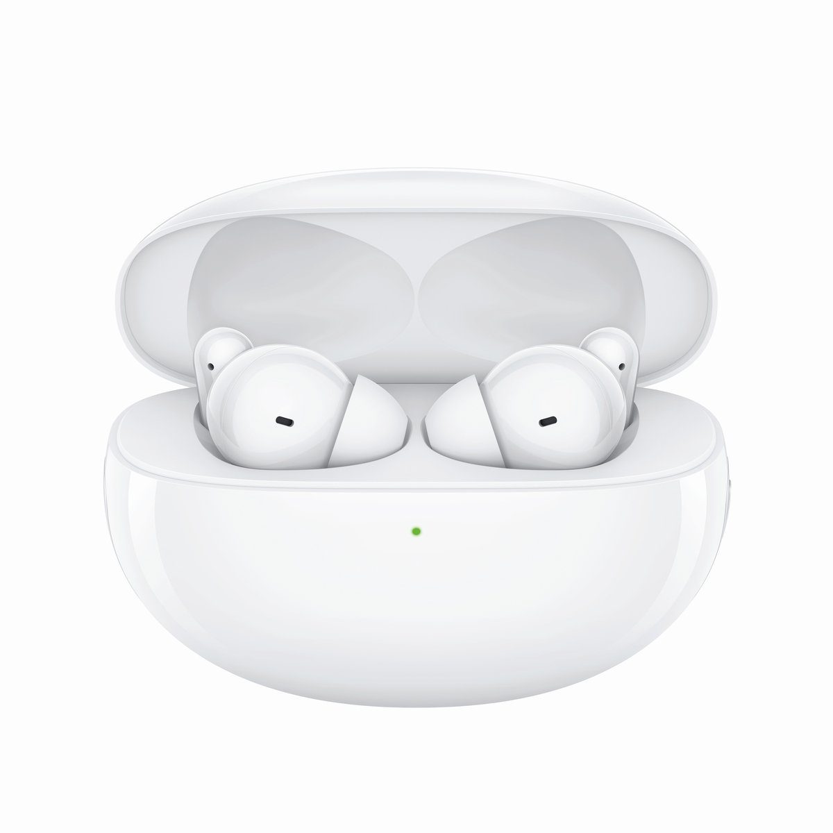 Oppo W52 Enco Free 2 in-ear Headset weiß wireless In-Ear-Kopfhörer (Freisprechfunktion, Siri, Google Assistant, Alexa, Bluetooth, wasserbeständig)