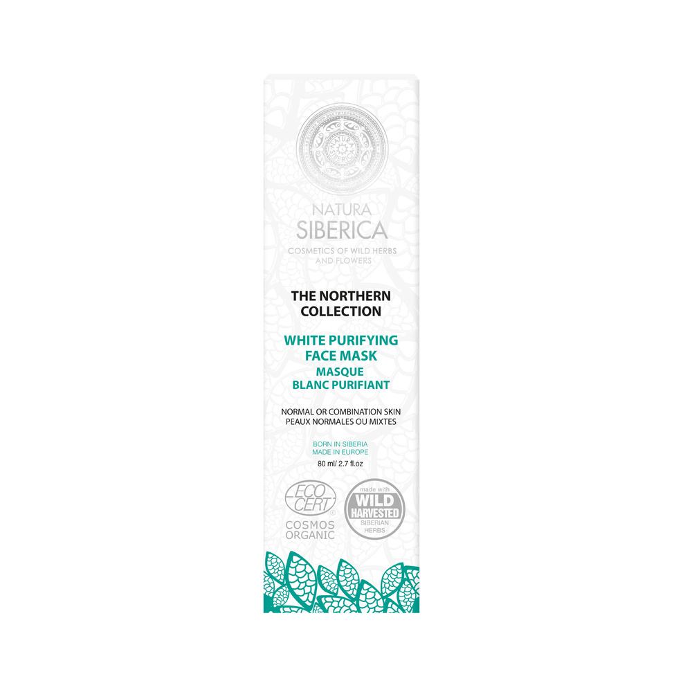 Natura Sibérica GRAND NORD Masque Blanc Purifiant