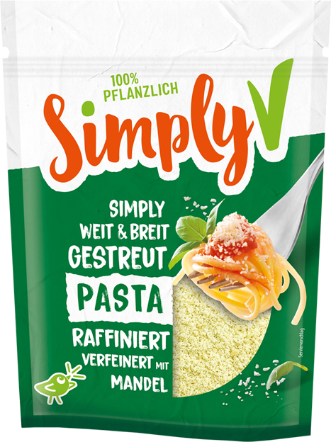 Simply V Gerieben Pasta