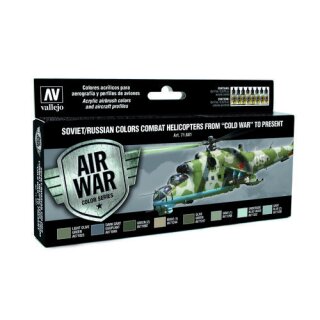 Model Air Set Soviet / Russian colors Combat Helicopters (8)