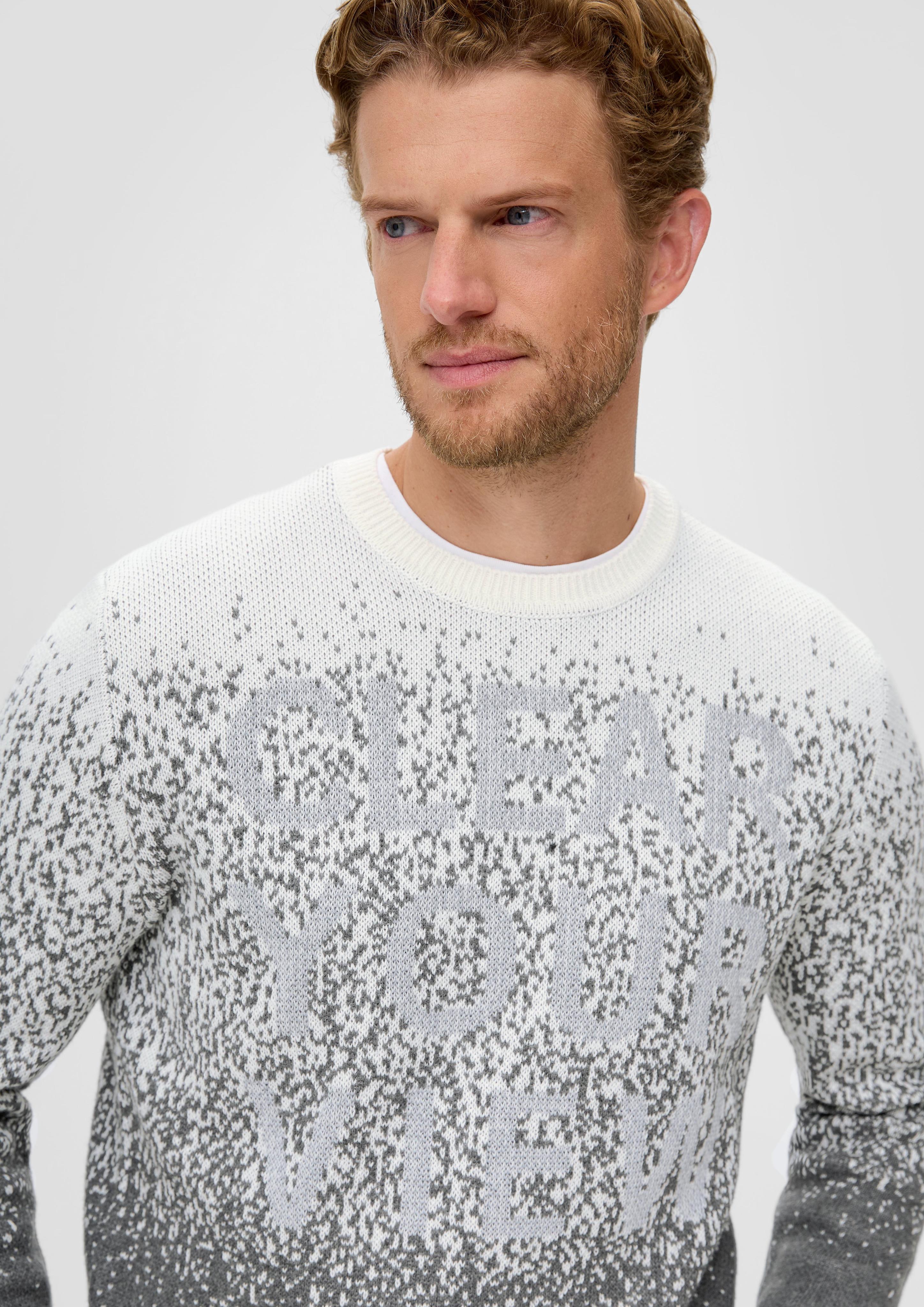 Strickpullover mit Allover-Muster  2124524-01D1