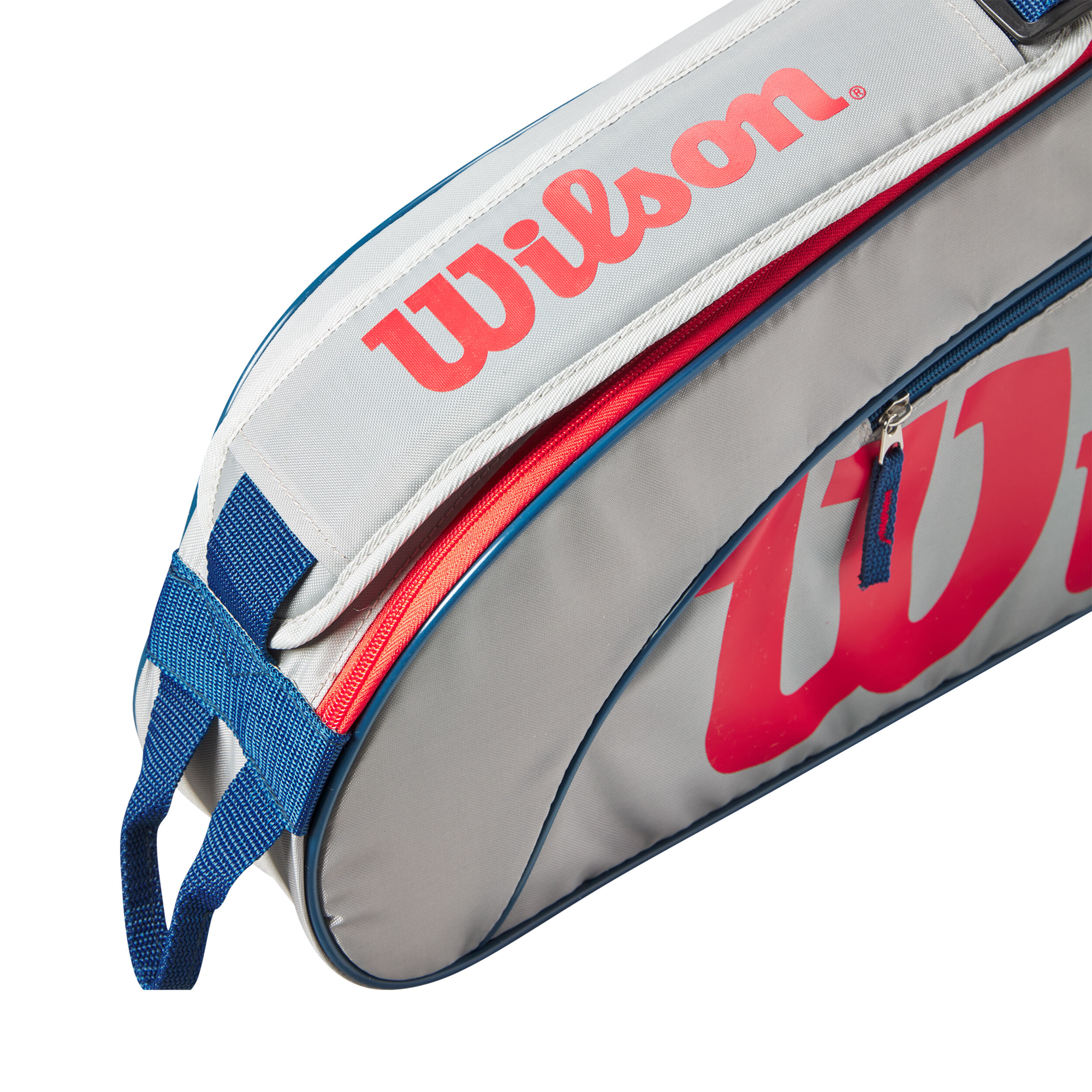 Junior Schlägertasche 3er - Grau, Rot