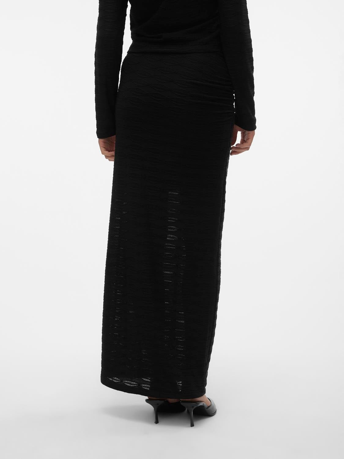VMLALA Hohe Taille Langer Rock
