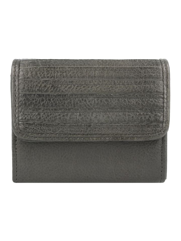 FREDs BRUDER Enna Geldbörse Leder 12 cm in anthracite günstig kaufen onesize