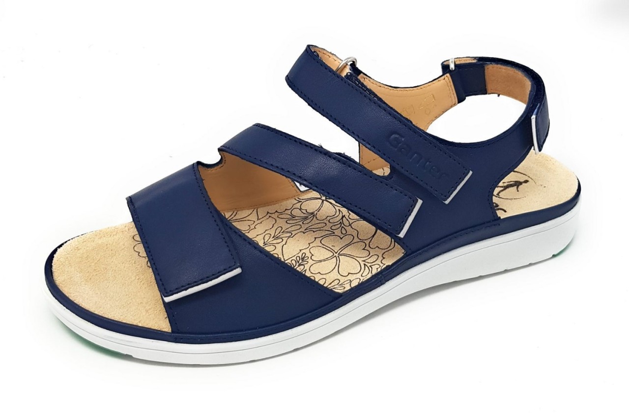 GANTER Komfort Sandalen blau