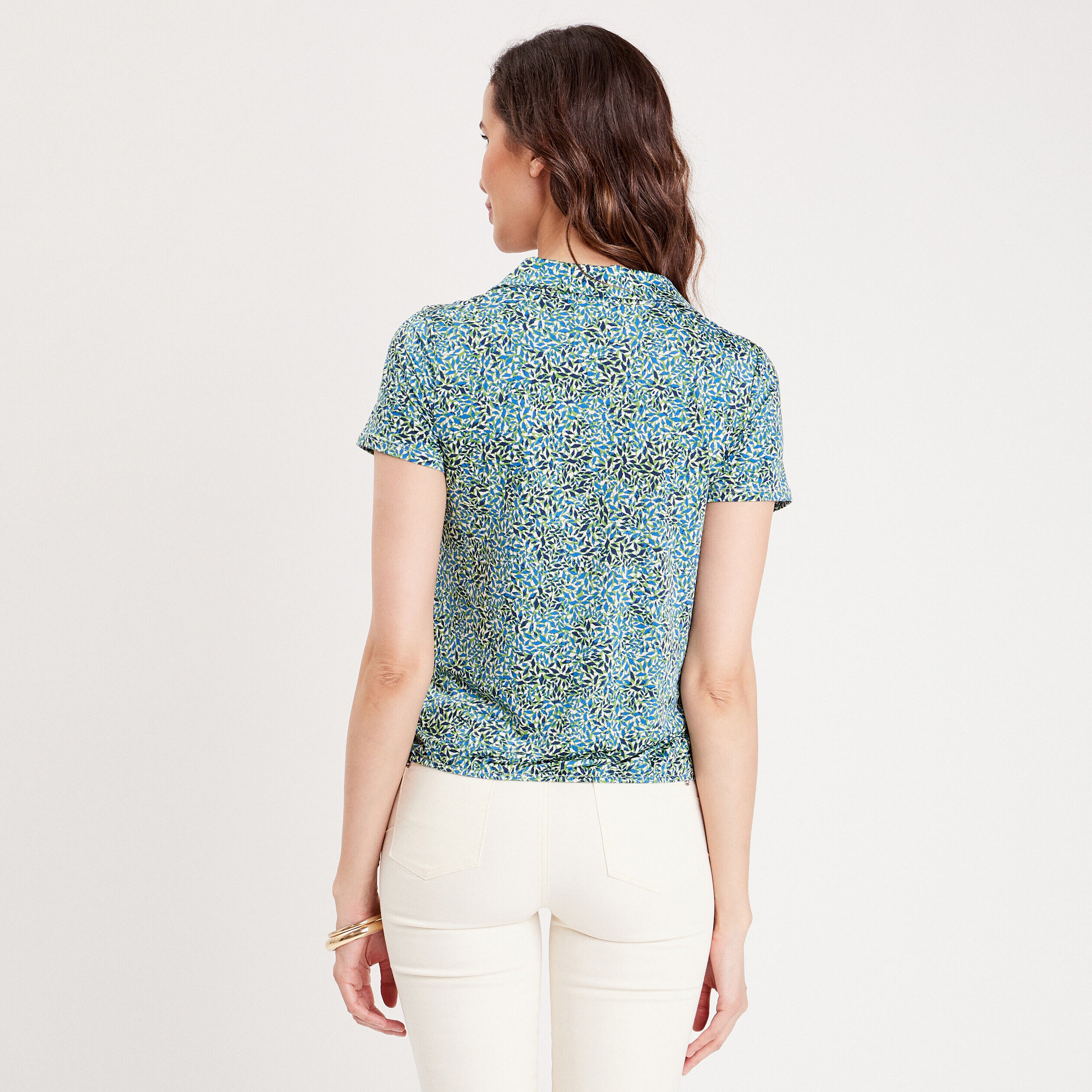 Blouse manches courtes ecru femme | Cache Cache