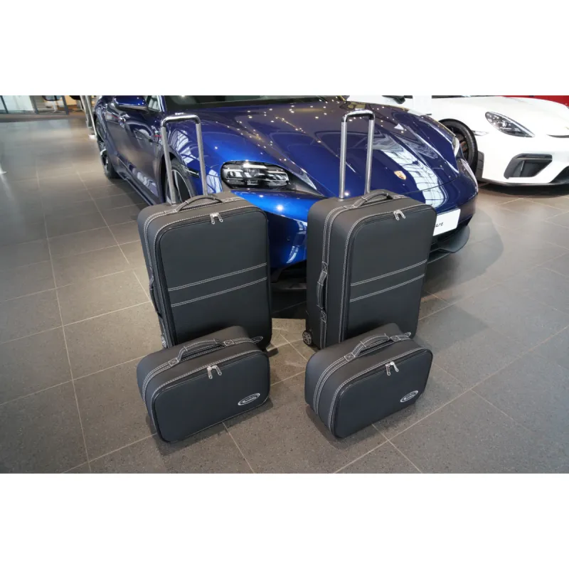 Roadsterbag Kofferset Porsche Taycan back (133B) - Leder \/ Kunstleder 4-tlg.