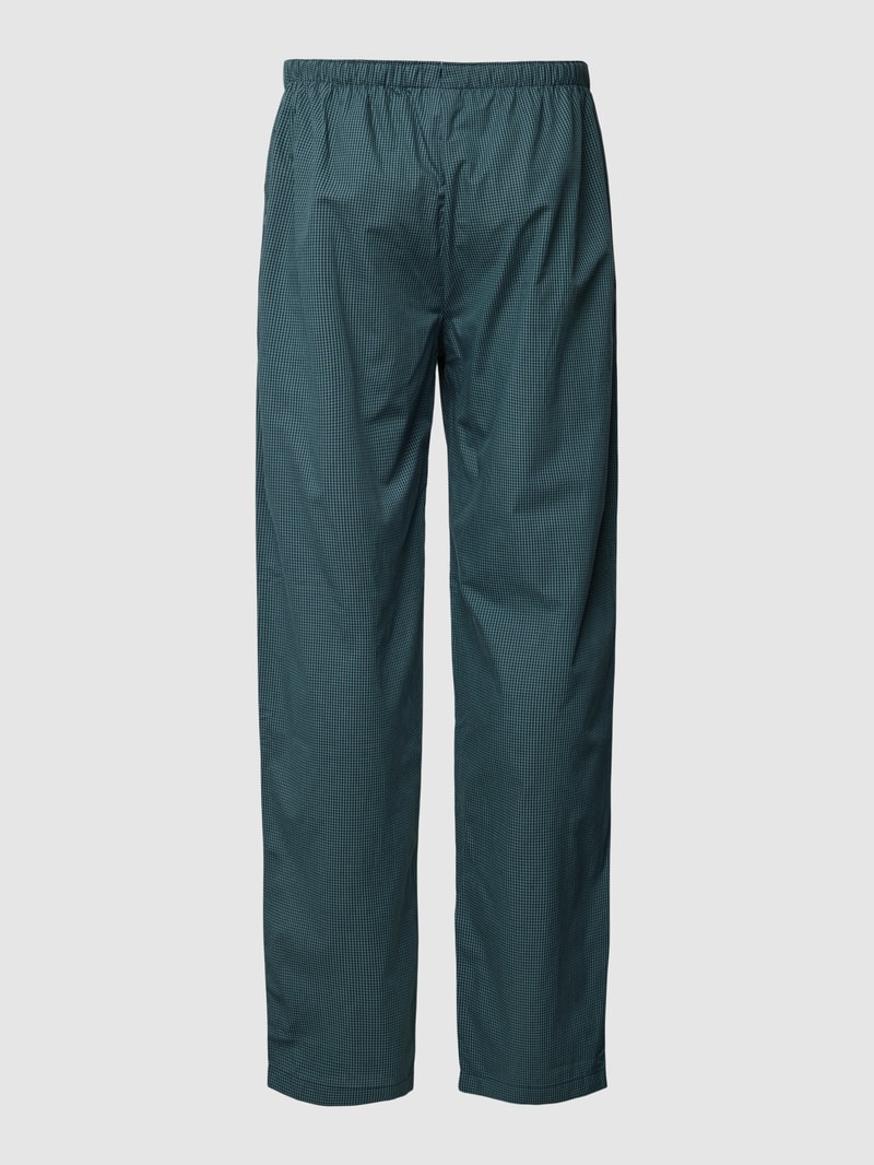 Pyjama-Hose mit elastischem Bund und Tunnelzug in lindgrün