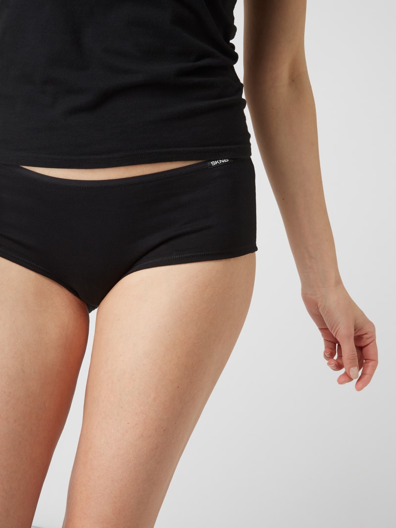 Panty im 2er-Pack in schwarz