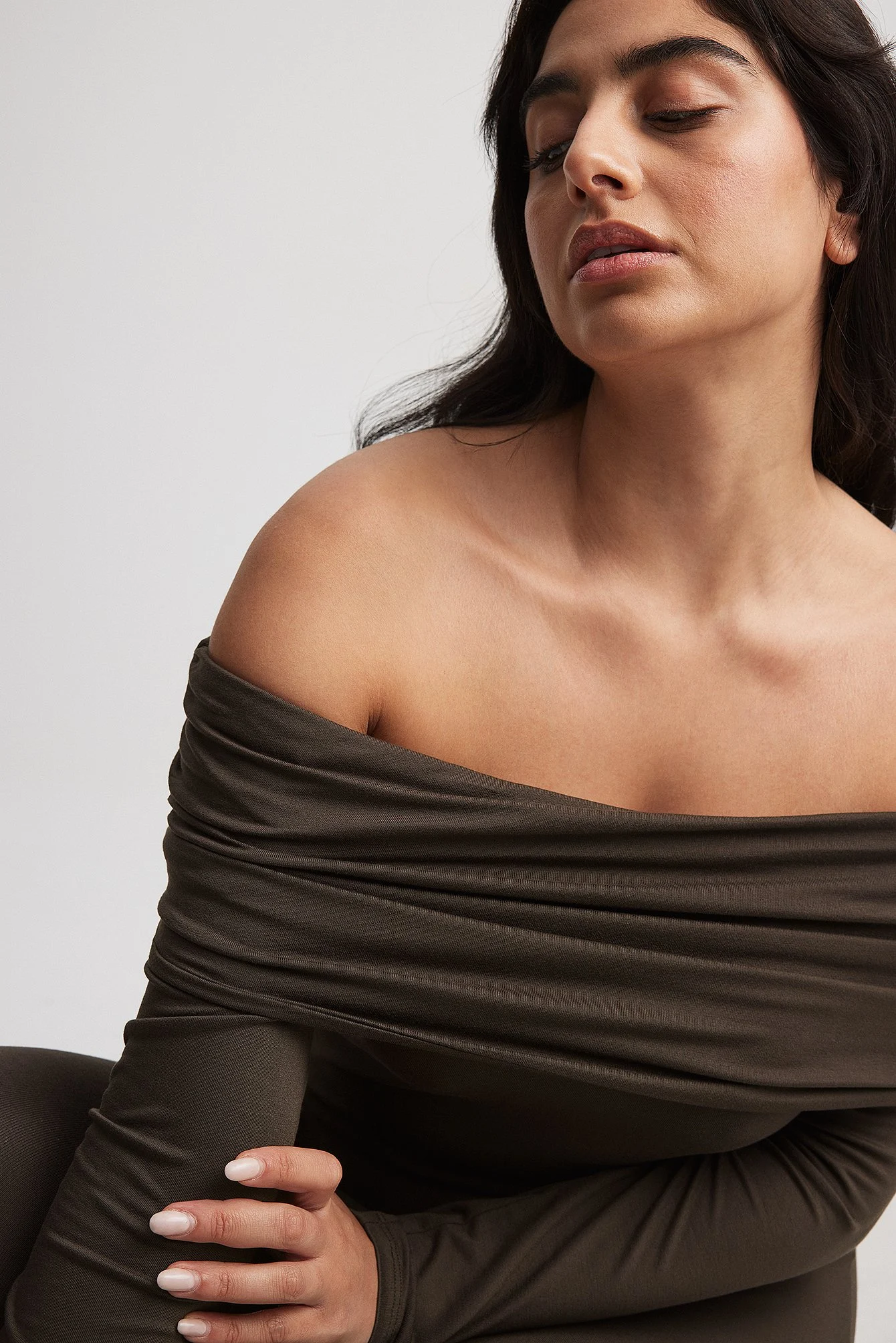 Soft Line Midi Dress