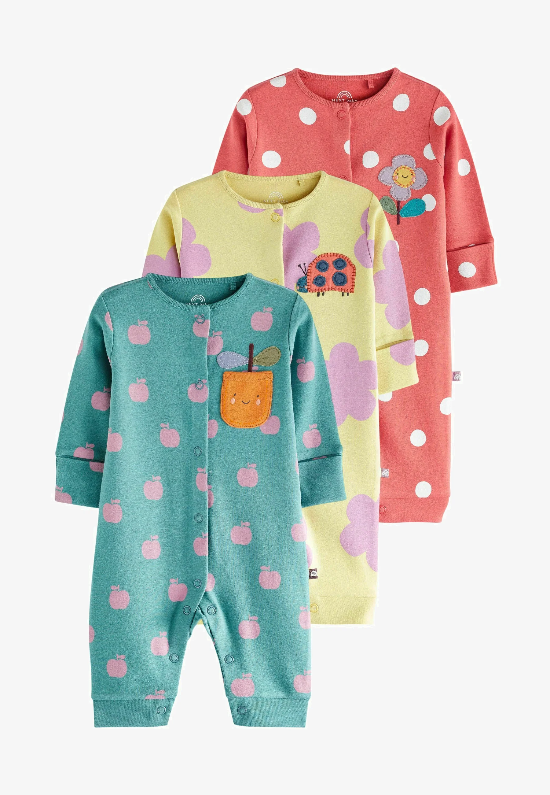 Siguiente PAQUETE DE 3 SIN PIES - Pijamas