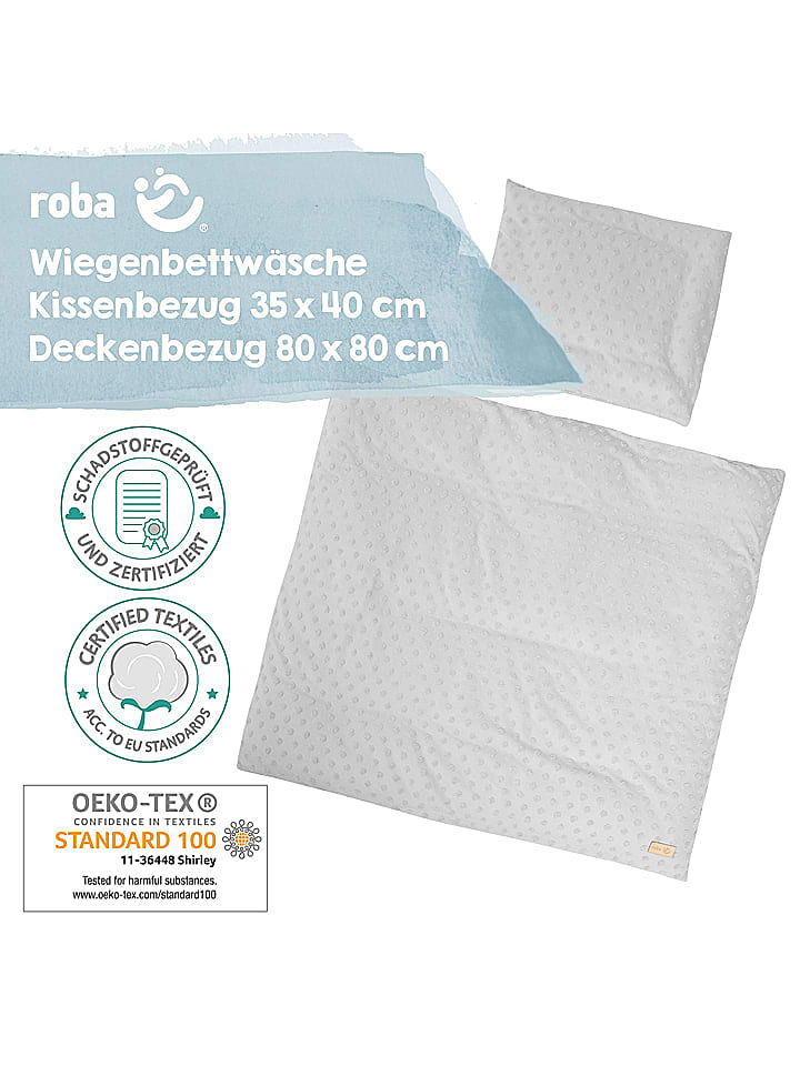 roba Wiegen-Bettwäsche-Set 
