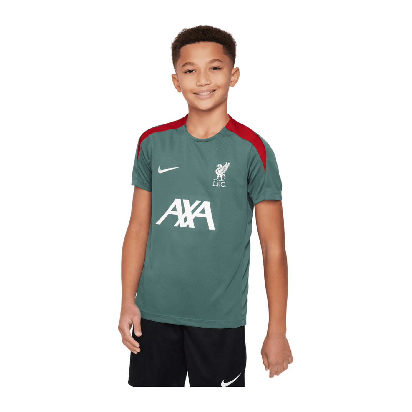 Nike FC Liverpool Trainingsshirt Kids Grün F362
