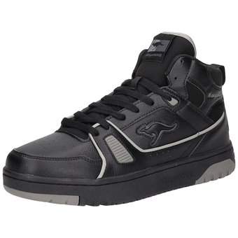 KangaROOS K-Draft Center Mid Sneaker in schwarz