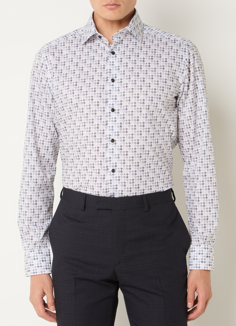 Olymp Luxor regular fit shirt with print