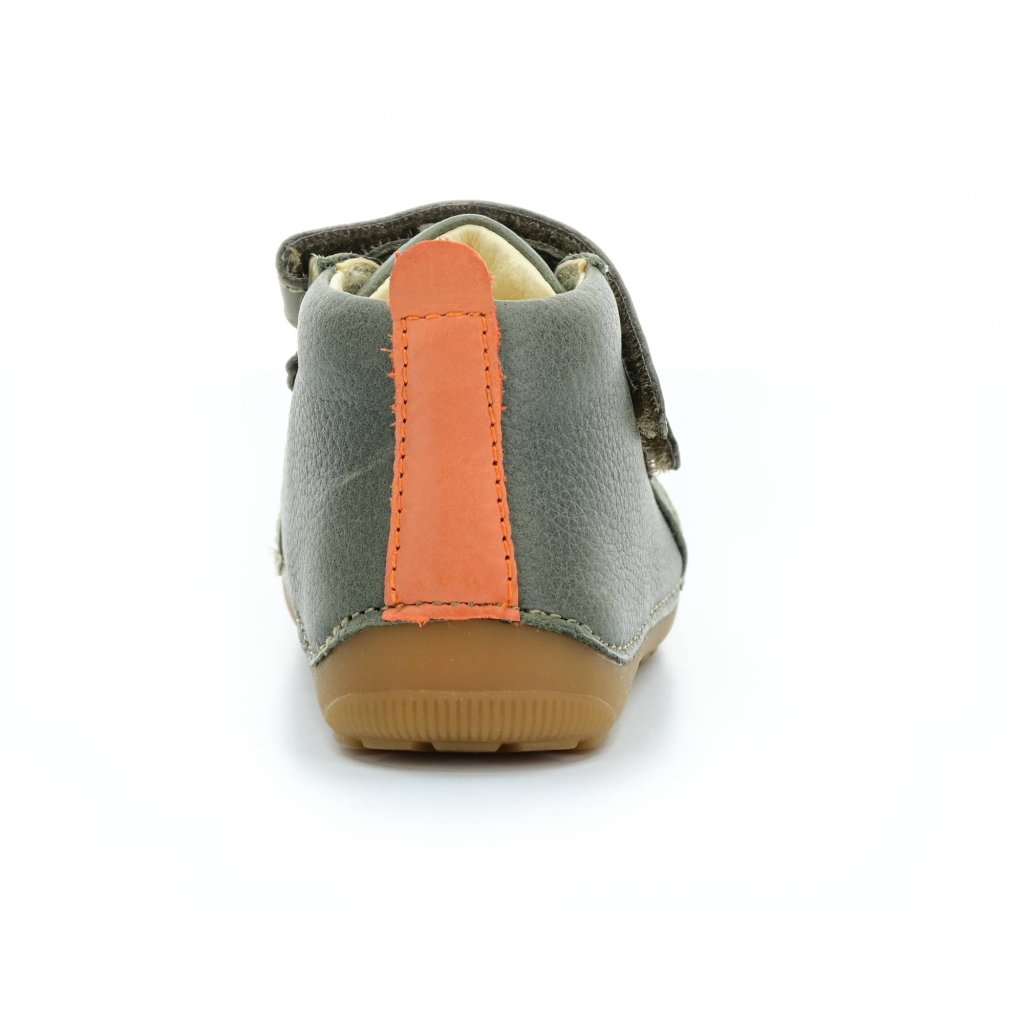 Bundgaard Petit Army Sporty dunkel grüne Mid Cut Barfußschuhe
