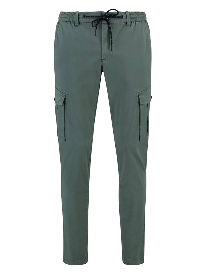 FYNCH-HATTON Cargohose in Petrol günstig kaufen