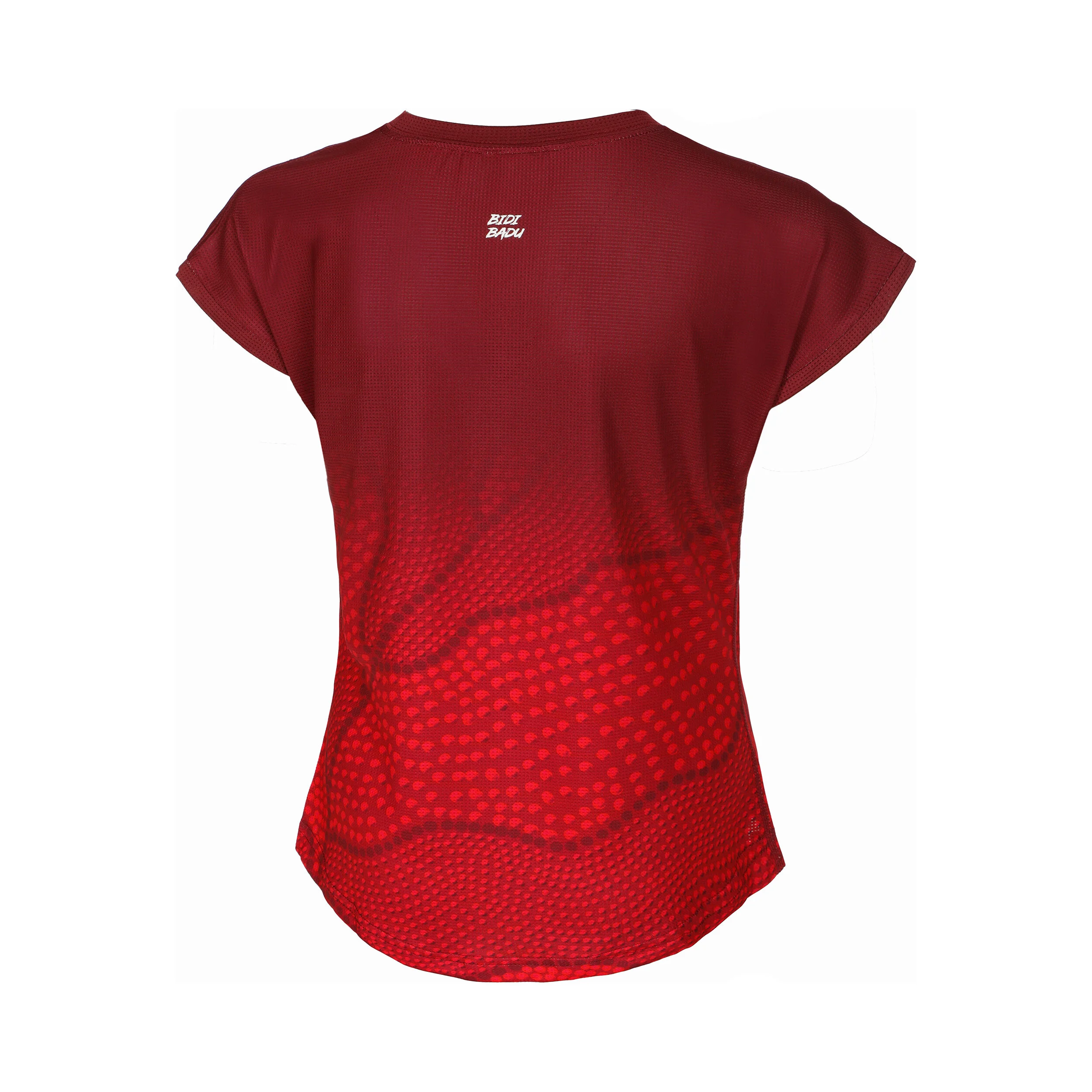 Protected Leafs T-Shirt Mädchen - Dunkelrot