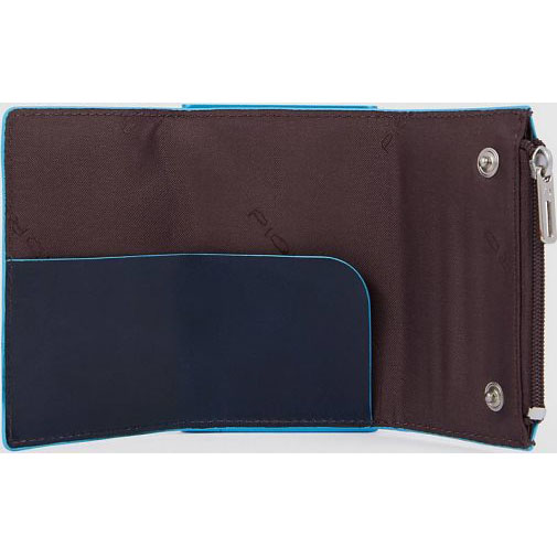 Piquadro Black Square Kreditkartenetui Leder 6.5 cm