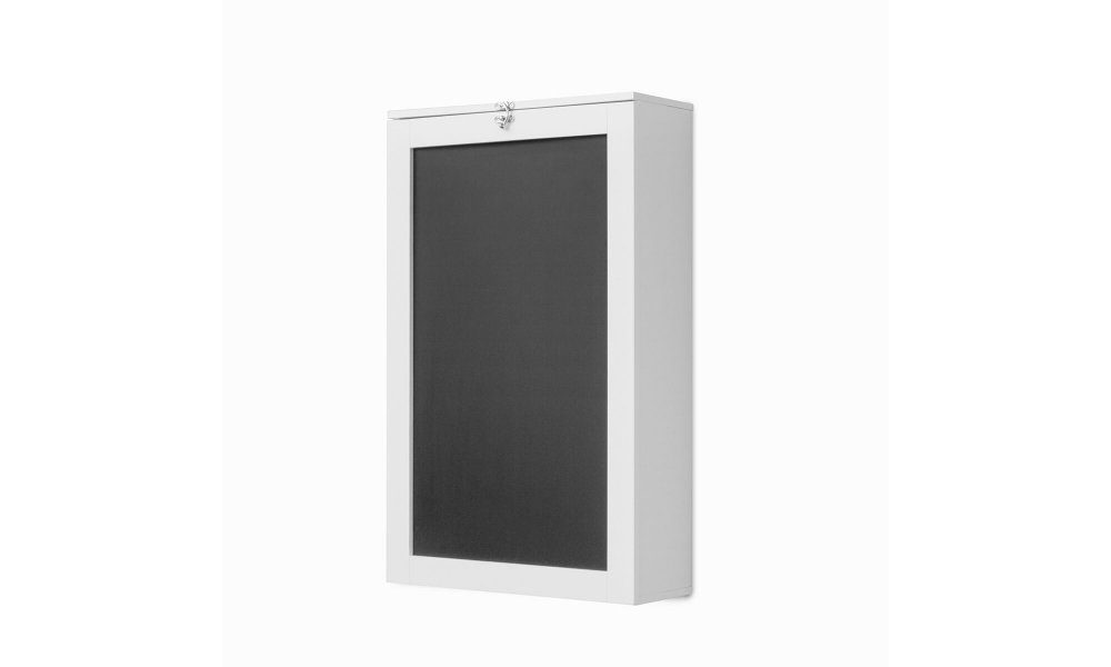DOTMALL Klapptisch Laptoptisch Wandtisch mit Tafel Wandmontage, Memoboard