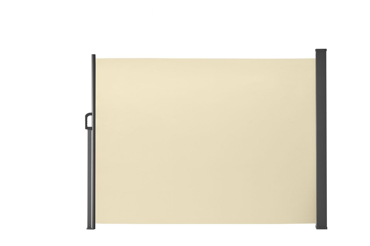 Gartenfreude Seitenmarkise 160 x 300 cm, creme