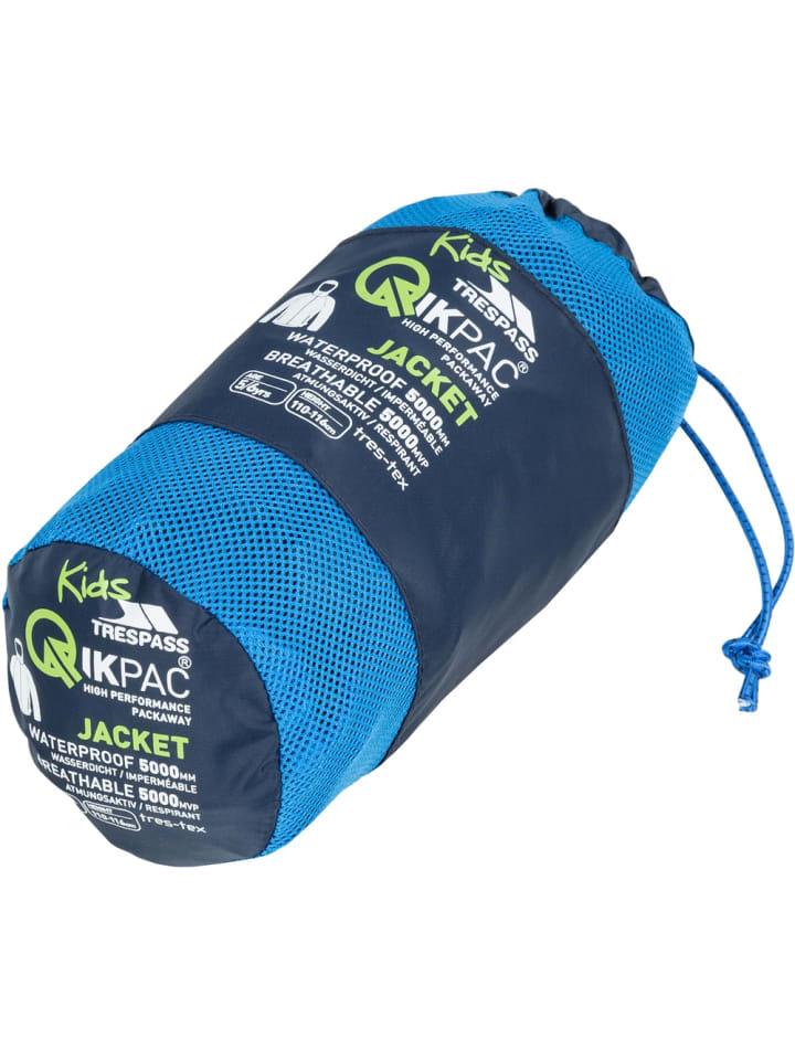 Trespass Kinder Regenjacke in Blau günstig kaufen