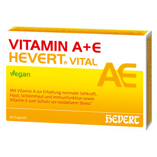 VITAMIN A E Hevert Vital Kapseln  60 St  Kapseln