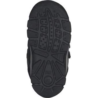 Geox B Flanfil Boy Klett Boots in schwarz
