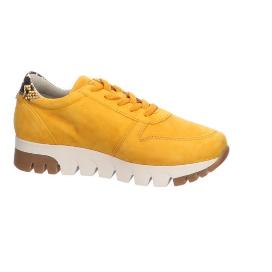 TAMARIS Sneaker gelb Da.-Schnürer