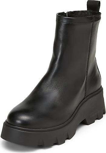 Marc O'Polo Zipper-Stiefel aus glattem Kalbleder