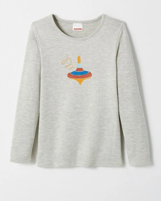 T-shirts mixte enfant sérigraphiés Thermolactyl