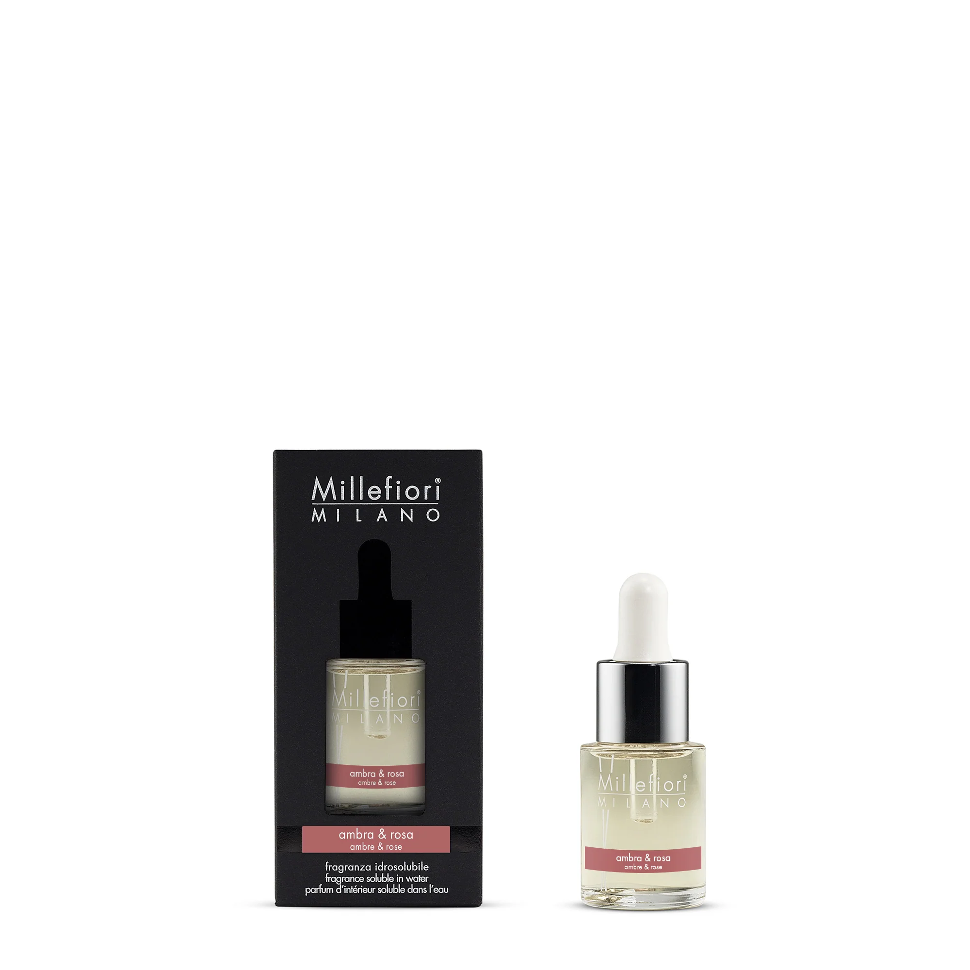 Millefiori Milano Amber & Rose – Wasserlösliche Düfte