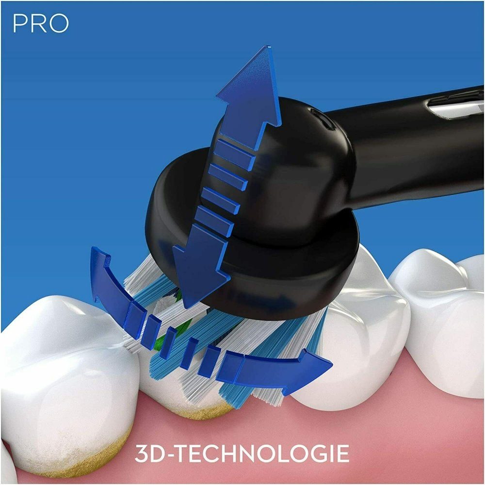 Oral-B Elektrische Zahnbürste PRO 750 Design Edition - Elektrische Zahnbürste - schwarz