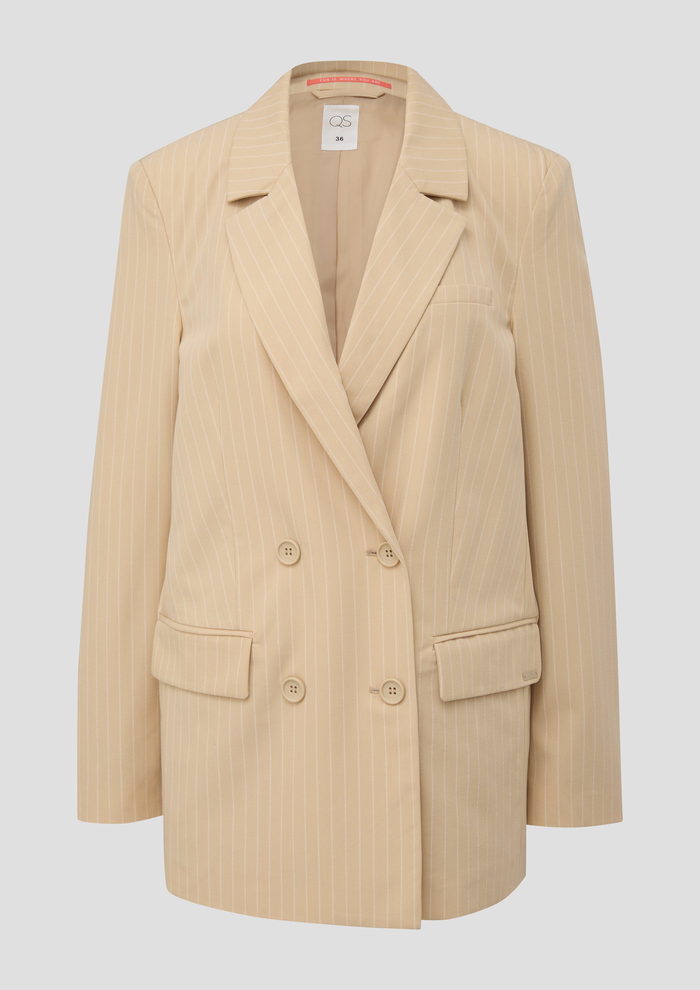 Oversized Blazer mit Nadelstreifen  2140873-81J0